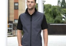Bodywarmer Softshell imprimable homme