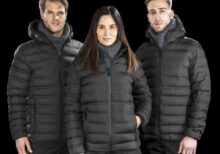 Long manteau matelassé sans couture