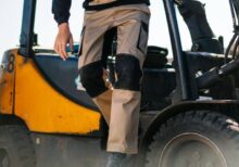 PANTALON MULTIPOCHES BICOLORE