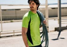 T-SHIRT TECHNIQUE BICOLORE