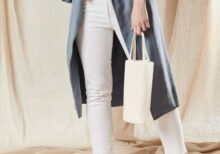 Sac à bouteille en coton issu du commerce équitable