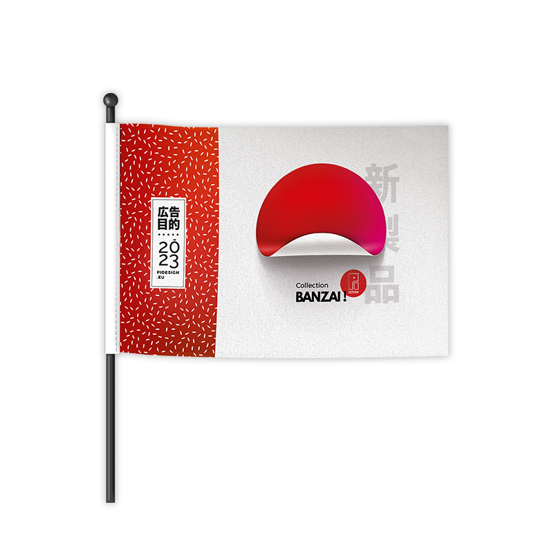 MINI DRAPEAU DE SUPPORTER